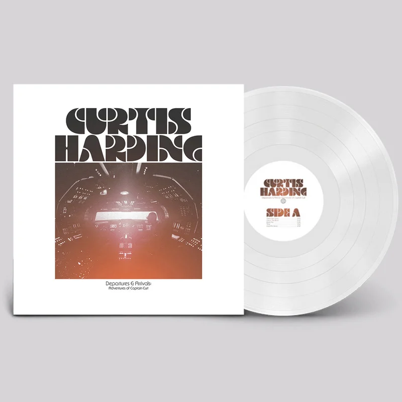 CURTIS HARDING - Departures and Arrivals: Adventures Of Captain Curt - LP - White Vinyl