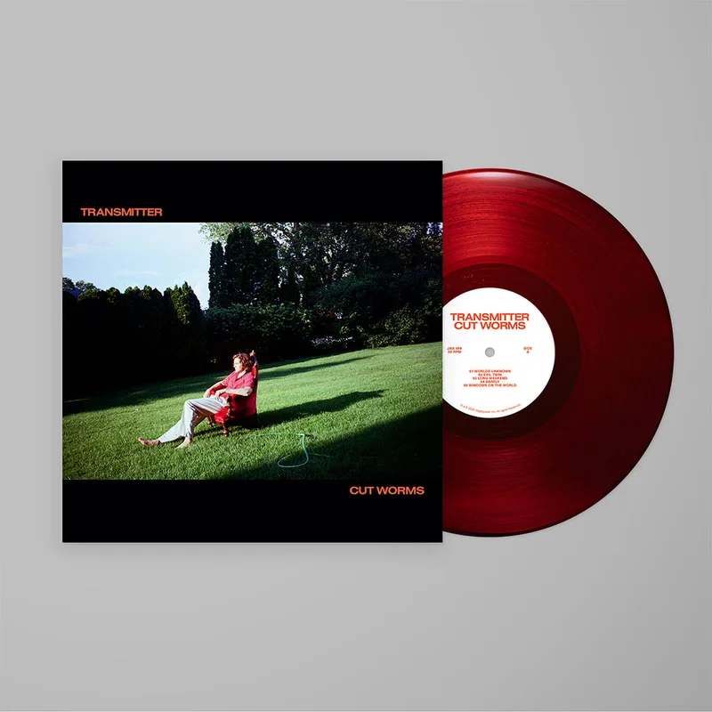 CUT WORMS - Transmitter - LP - Clear Red Colour Vinyl [MAR 13]