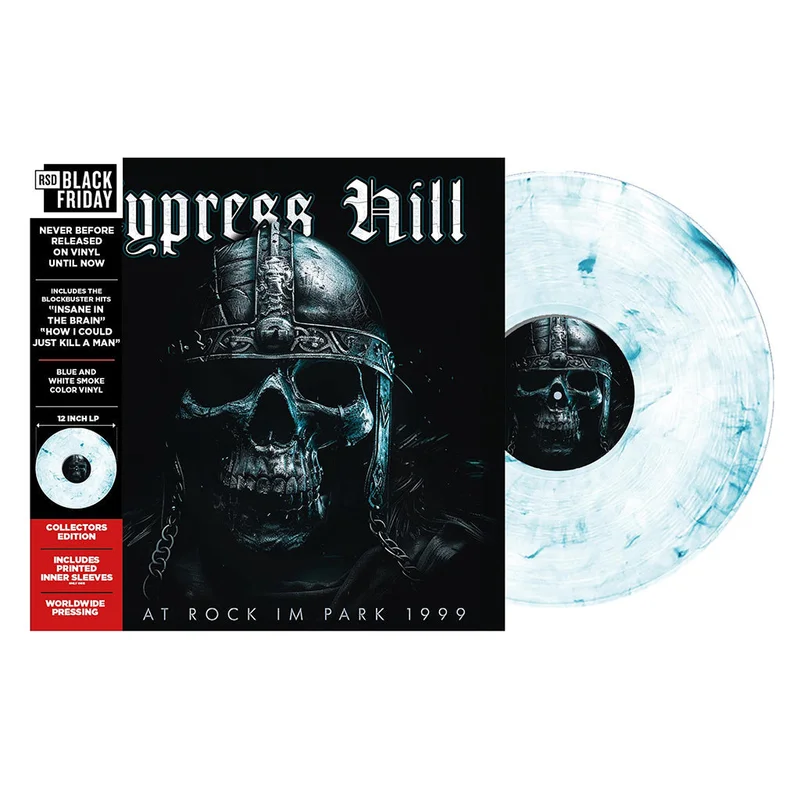 CYPRESS HILL - Live At Rock Im Park 1999 - Blue & White Smoke Colour Vinyl [RSD Black Friday 2024]