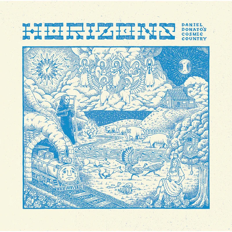 DANIEL DONATO'S COSMIC COUNTRY - Horizons - 2LP - Clear Blue Vinyl [AUG 22]