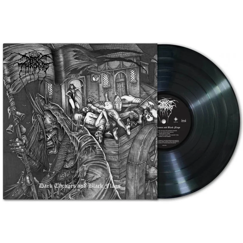 DARKTHRONE - Dark Thrones & Black Flags - LP - Black Vinyl
