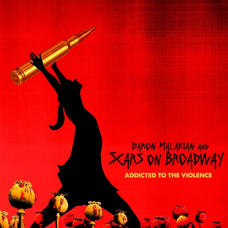Daron Malakian and Scars On Broadway  - Addicted To Violence [Indie Exclusive Ruby Red With Gold Splatter]