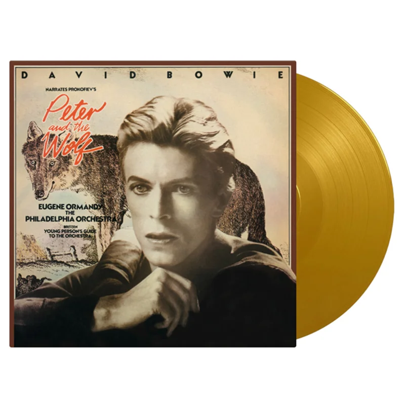 DAVID BOWIE (NARRATOR) / THE PHILADELPHIA ORCHESTRA - Peter And The Wolf / Young Person's Guide To The Orchestra (Reissue) - LP - 180g Yellow Vinyl [APR 24]