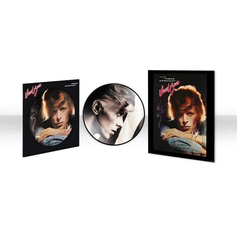 DAVID BOWIE - Young Americans (50th Anniversary Edition w/ Poster) - LP - Picture Disc Vinyl