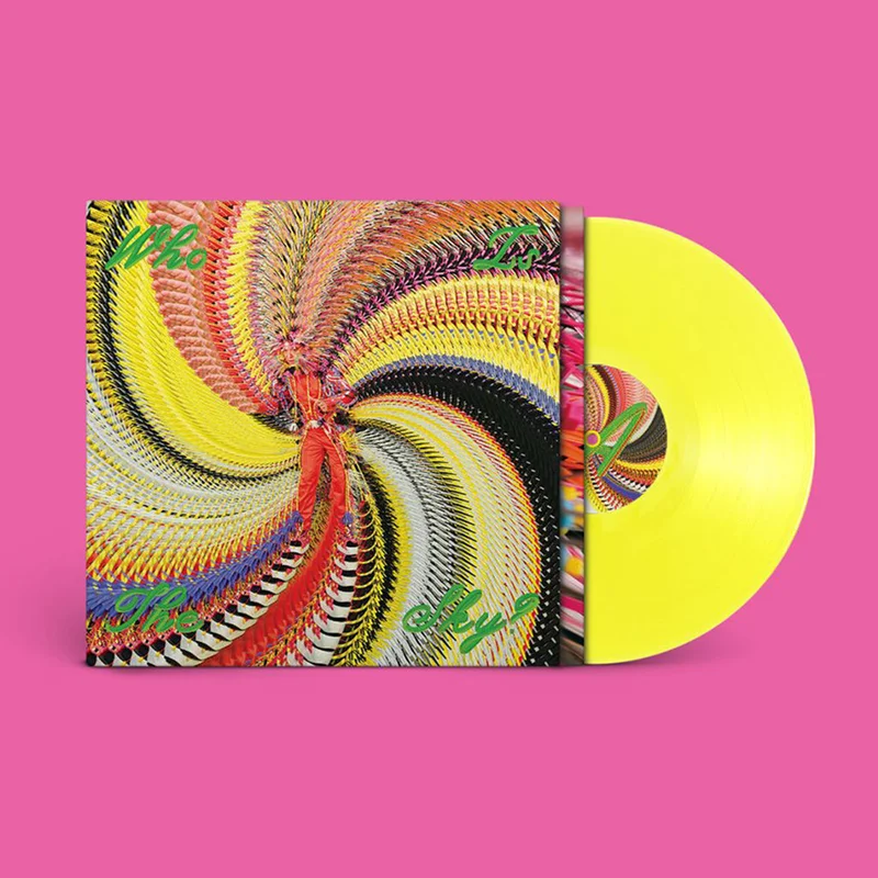 DAVID BYRNE - Who Is The Sky? (+ folded poster) - LP - Lemon Yellow Vinyl