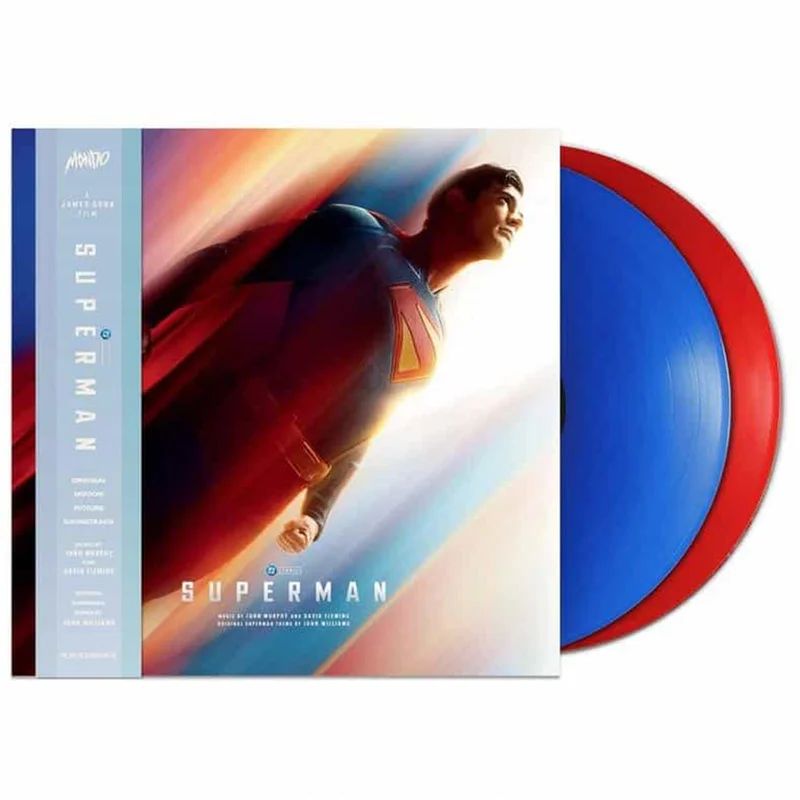 DAVID FLEMING & JOHN MURPHY - Superman (Original Soundtrack) - 2LP - Red / Blue Colour Vinyl [MAR 13]