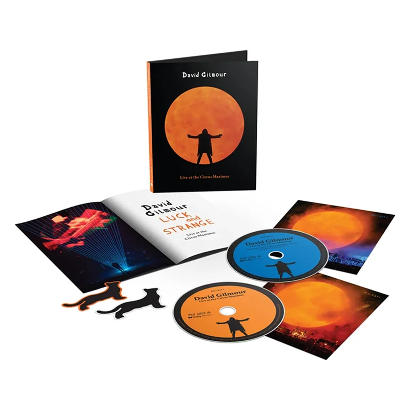 DAVID GILMOUR - Live At The Circus Maximus - 2 x Blu-ray Set