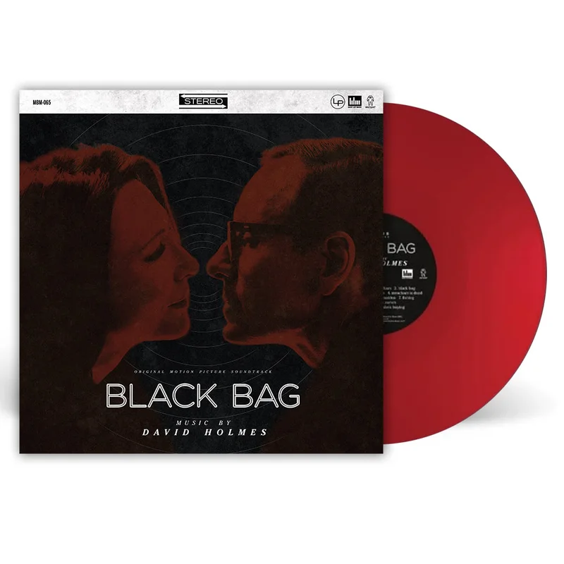 DAVID HOLMES - Black Bag (Original Soundtrack) - LP - Red Vinyl