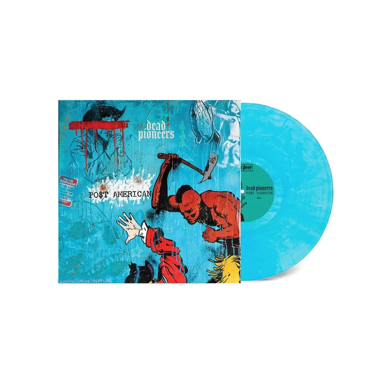Dead Pioneers - Po$T American [Indie Exclusive Marble Curacao Blue LP]