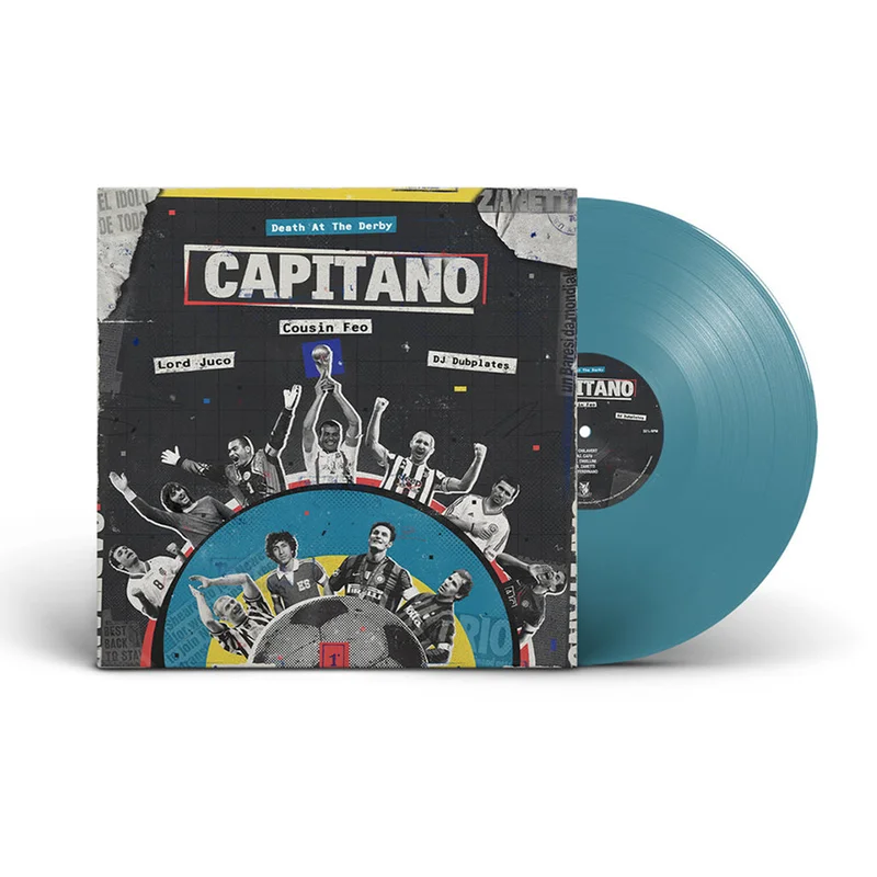 DEATH AT THE DERBY - Capitano (Repress) - LP - Blue Vinyl