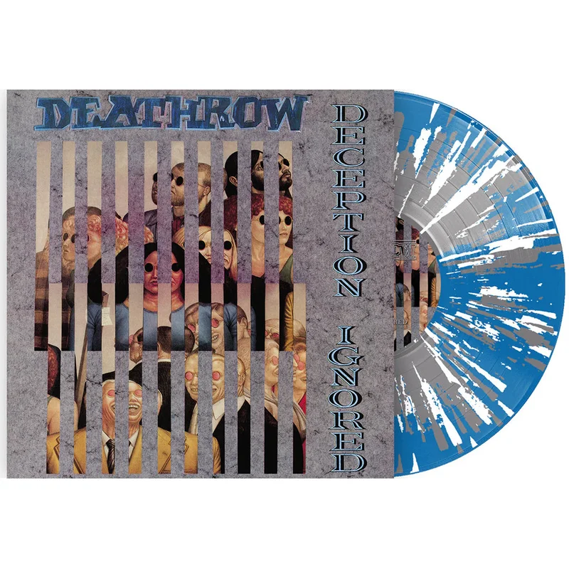 DEATHROW - Deception Ignored (Remastered) - LP - Splatter Vinyl