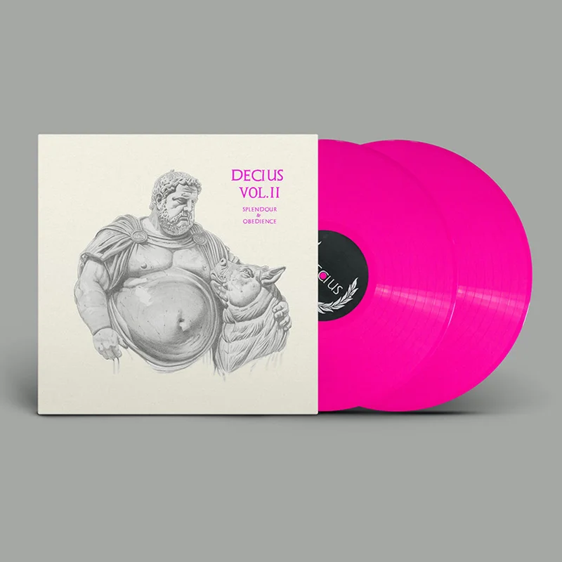 DECIUS - Decius Vol. II (Splendour & Obedience) [Repress] - 2LP - 'Venus Pink' Colour Vinyl