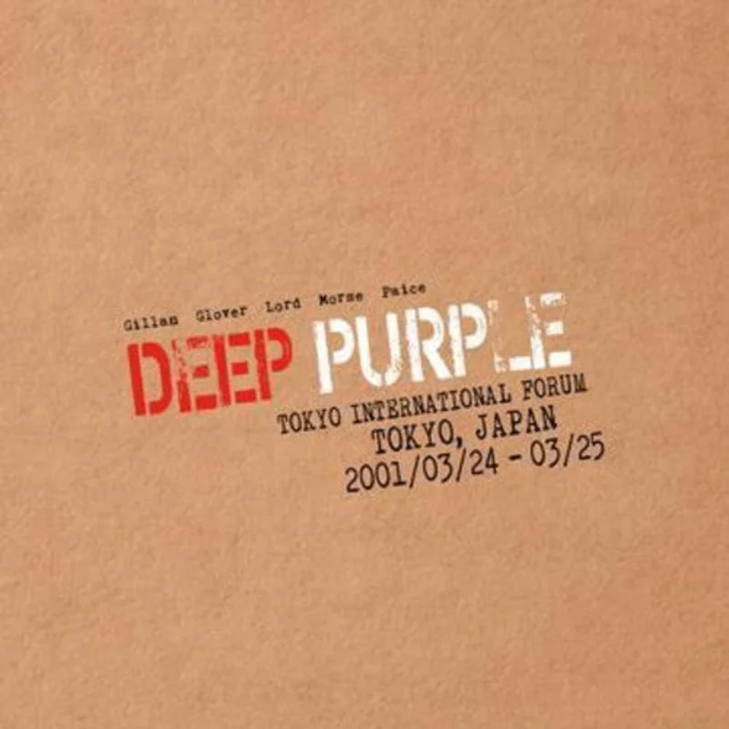 Deep Purple - Live In Tokyo 2001 - LP