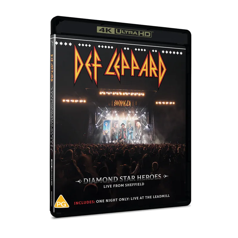 DEF LEPPARD - Diamond Star Heroes: Live from Sheffield - 4K UHD [NOV 21]