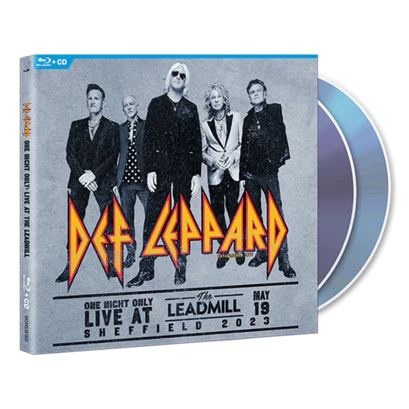 DEF LEPPARD - One Night Only Live At The Leadmill Sheffield May 19, 2023 - Blu-ray + CD