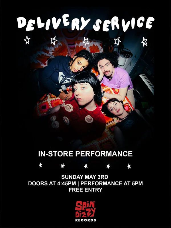 DELIVERY SERVICE - Instore & Signing - May 3rd