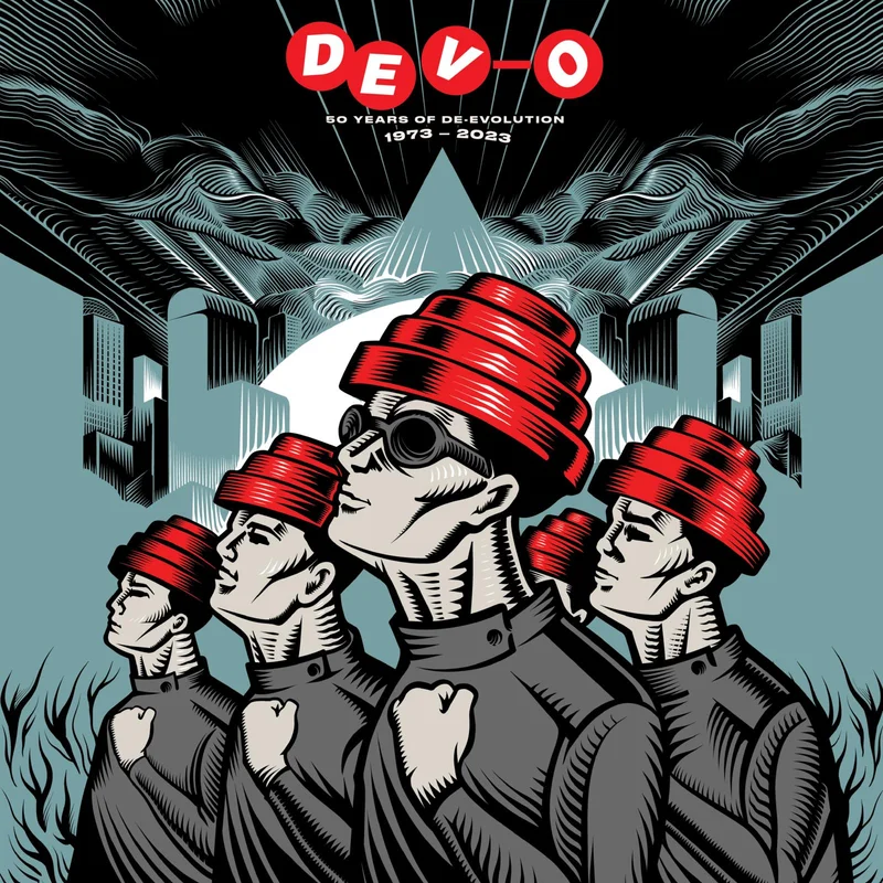 DEVO - 50 Years Of De-Evolution: 1973  2023 - 2LP - Black Vinyl