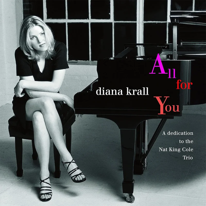DIANA KRALL - All For You - A Dedication To The Nat King Cole Trio (Verve Acoustic Sounds Series) - 2LP - Deluxe 180g Vinyl