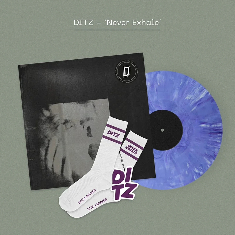 DITZ - Never Exhale - LP - Vinyl - Dinked Edition #317