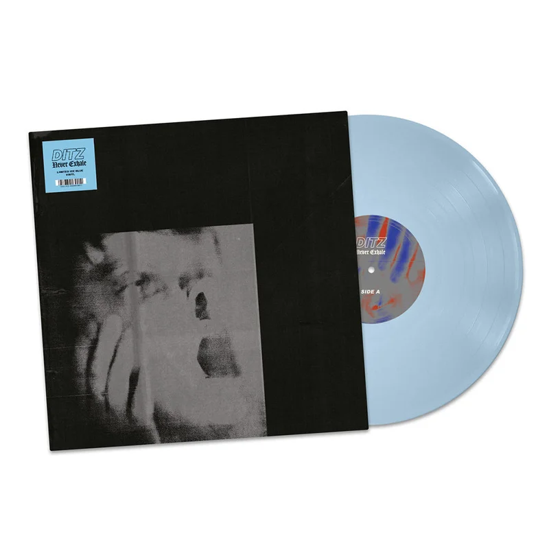DITZ - Never Exhale (Repress) - LP - Ice Blue Colour Vinyl