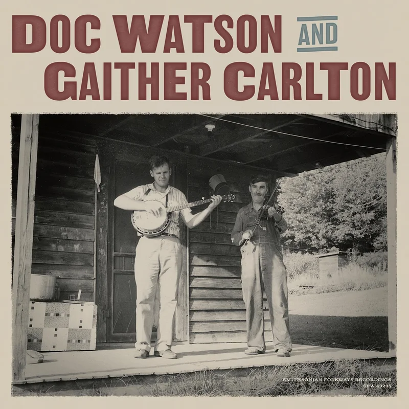 DOC WATSON AND GAITHER CARLTON - Doc Watson and Gaither Carlton - LP - Black Vinyl