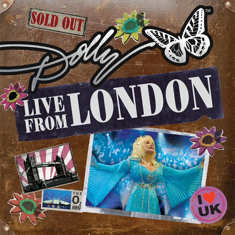 DOLLY PARTON - Dolly: Live From London - 2LP - Black Vinyl