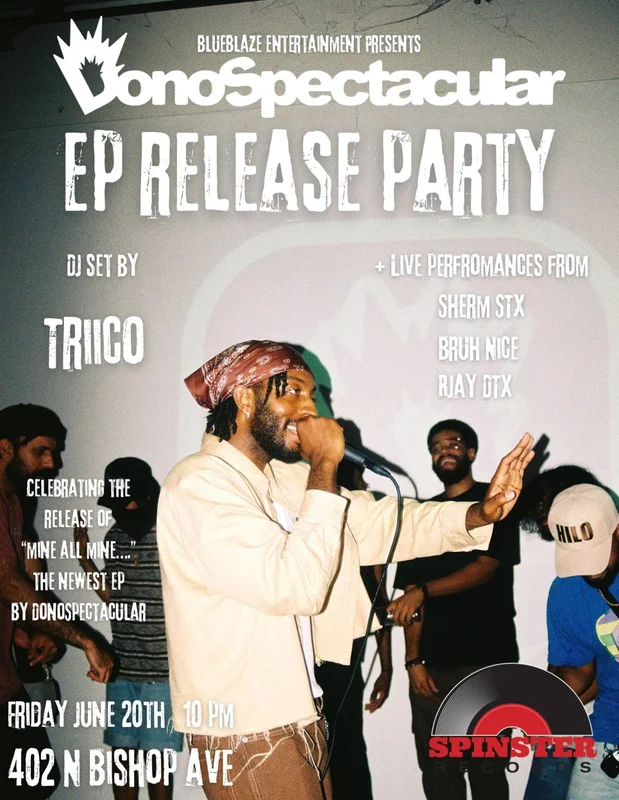 DonoSpectacular EP Release Party