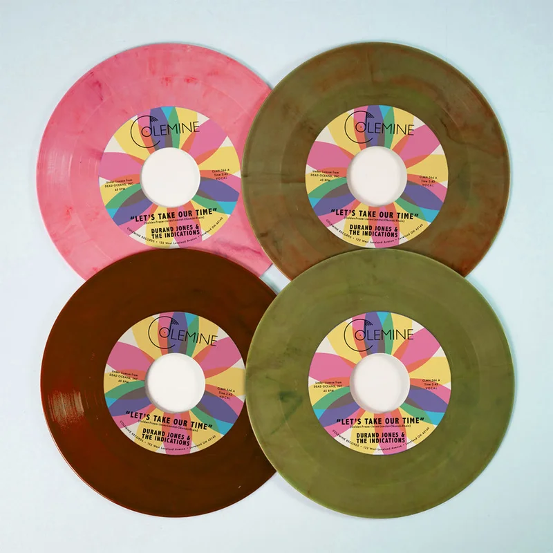 DURAND JONES & THE INDICATIONS - Lets Take Our Time / Flower Moon - 7'' - Random Coloured Vinyl [MAR 13]