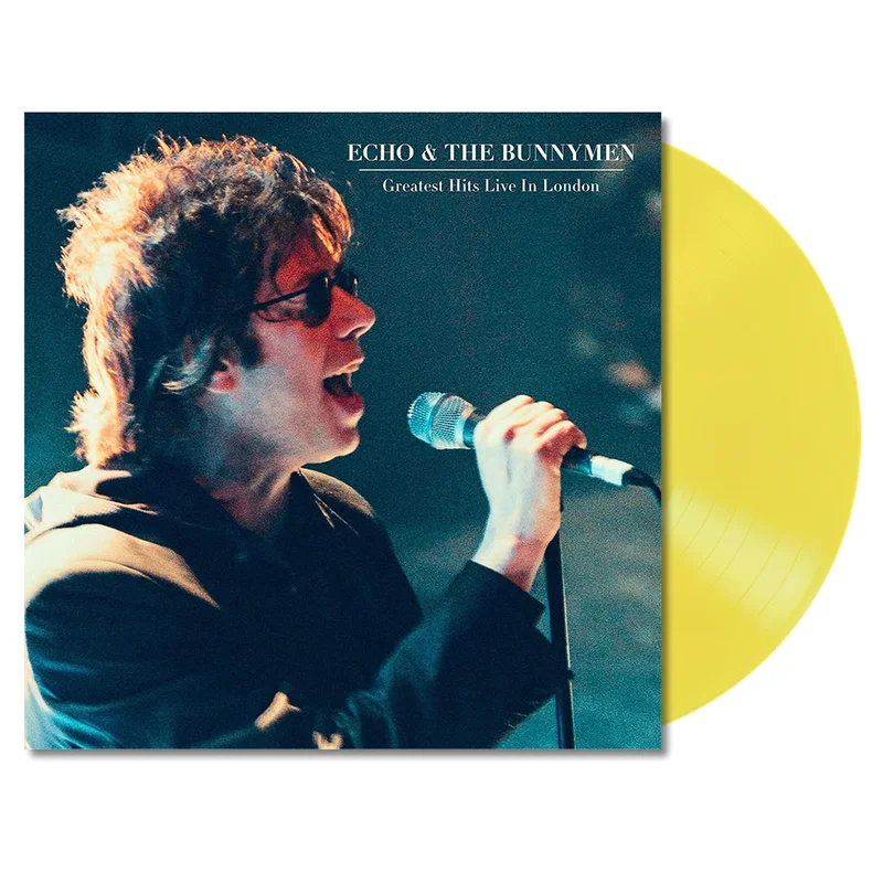 ECHO AND THE BUNNYMEN - Greatest Hits Live In London - LP - Yellow Vinyl
