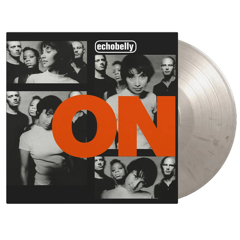 ECHOBELLY - On (Reissue) - LP - 180g White & Black Marbled Vinyl