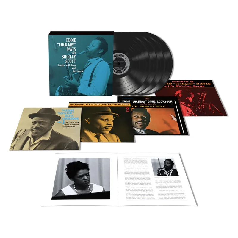Eddie "Lockjaw" Davis with Shirley Scott - Cookin' - 4x LP Box Set