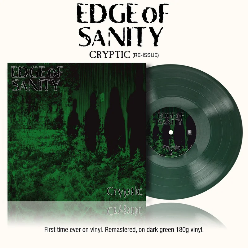 Edge Of Sanity - Cryptic [180 Gram Green] (Reissue)