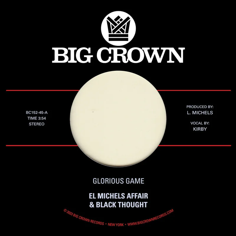 El Michels Affair & Black Thought - Glorious Game B/W Grateful [7" Vinyl]