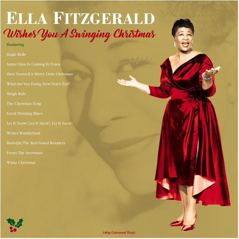 Ella Fitzgerald - Wishes You A Swinging Christmas [Colored Vinyl] (Gol) [180 Gram]
