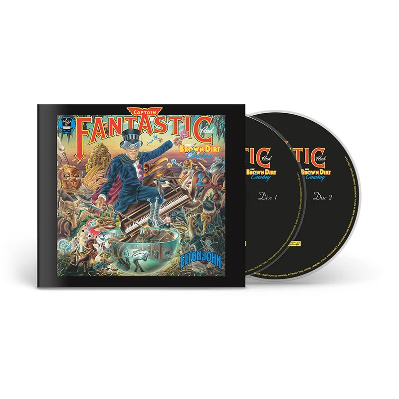 ELTON JOHN - Captain Fantastic And The Brown Dirt Cowboy (50th Anniversary Deluxe Edition) - CD