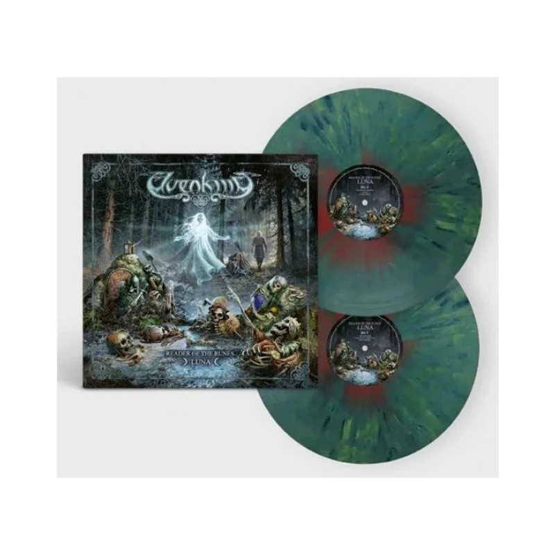 ELVENKING - Reader Of The Runes - Luna - 2LP - Green & Red Splatter Vinyl
