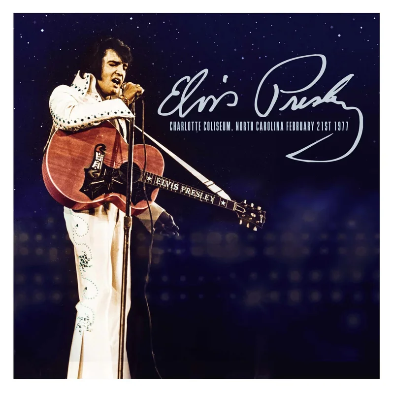 ELVIS PRESLEY - Charlotte Coliseum, North Carolina February 21st 1977 - LP - Vinyl [APR 10]