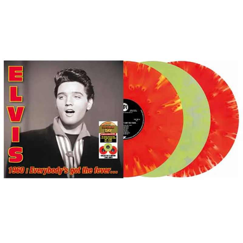 ELVIS PRESLEY - Everybody's Got The Fever - 3LP - Colour Vinyl Box Set [Record Store Day 2025]