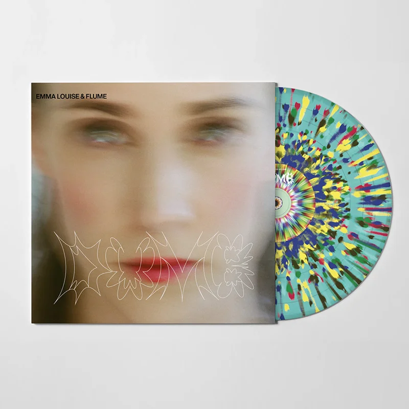 EMMA LOUISE & FLUME - Dumb - LP - Splatter Vinyl