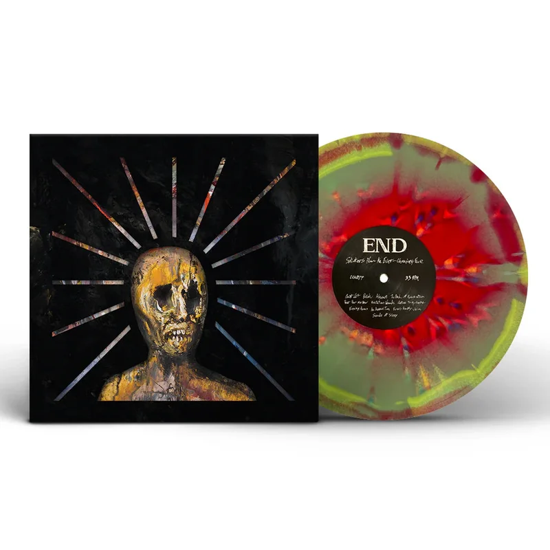 END - Splinters From An Ever (Red, Olive Green & Yellow Splatter Viny)
