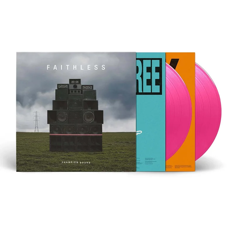 FAITHLESS - Champion Sound (RSD Indies Exclusive) - 2LP - 'Hot Pink' Colour Vinyl