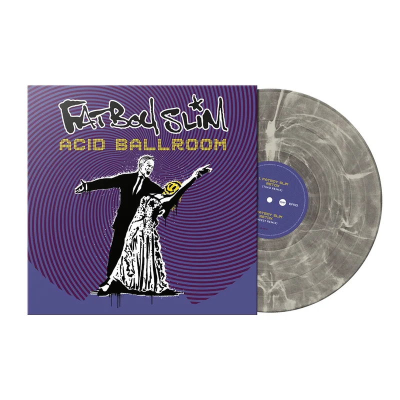 FATBOY SLIM - Acid Ballroom - 12'' EP - Grey / Silver Swirl Vinyl [MAR 20]