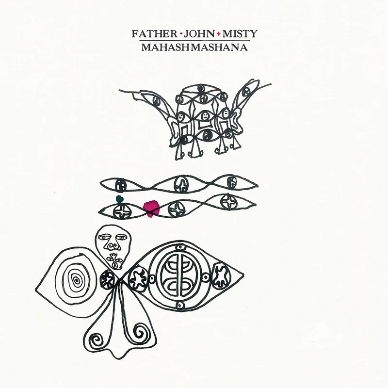 FATHER JOHN MISTY - Mahashmashana - 2LP - Dark Red and Silver Marble Vinyl [NOV 22]