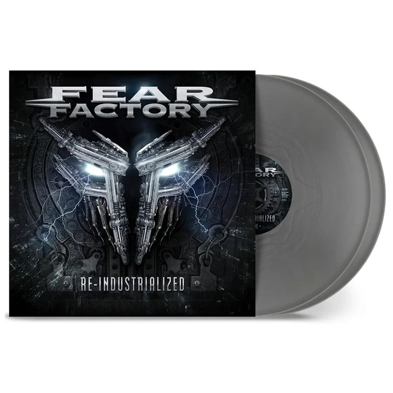 FEAR FACTORY - Re-Industrialized (2023 Reissue with 5 Bonus Tracks) - 2LP - Silver Vinyl