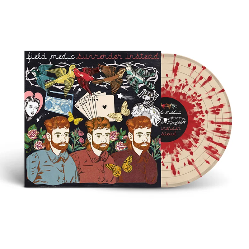 FIELD MEDIC - Surrender Instead - LP - Bone Colour w/ Red Splatter Vinyl