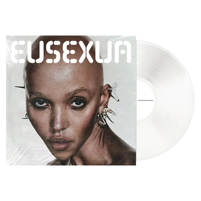 FKA twigs - EUSEXUA (with logo sticker, lyrics booklet and poster) - LP - Crystal Clear Vinyl