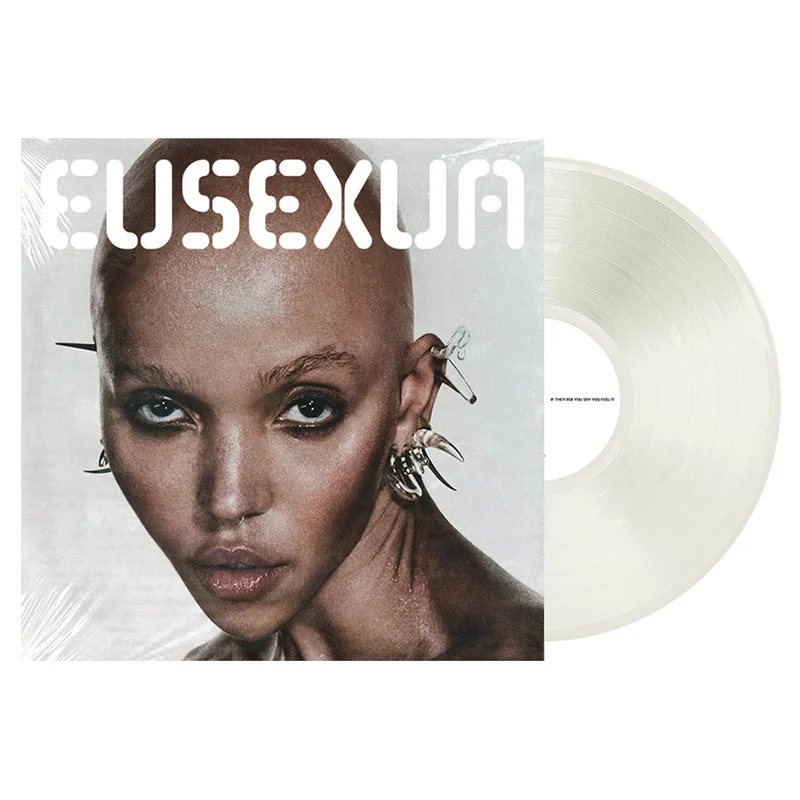 FKA twigs - EUSEXUA (with logo sticker, lyrics booklet and poster) - LP - Milky Clear Vinyl