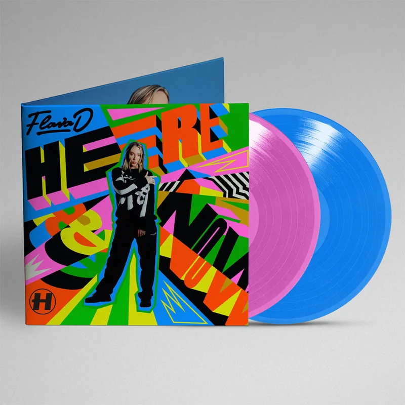 FLAVA D - Here & Now - 2LP - Purple / Blue Vinyl