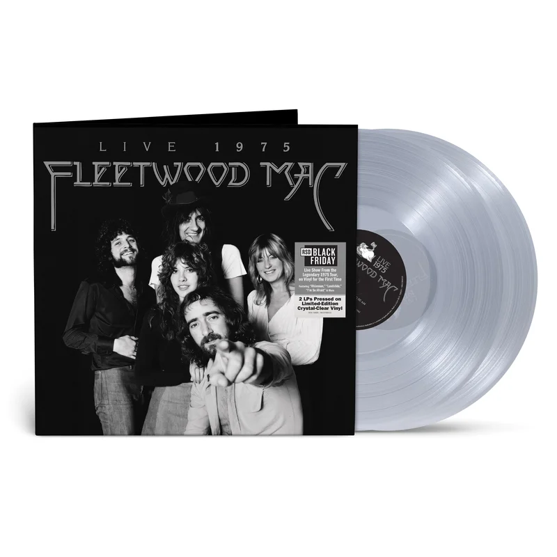 Fleetwood Mac - Fleetwood Mac Live 1975 - 2LP - Clear Vinyl  [RSD Black Friday 2025]