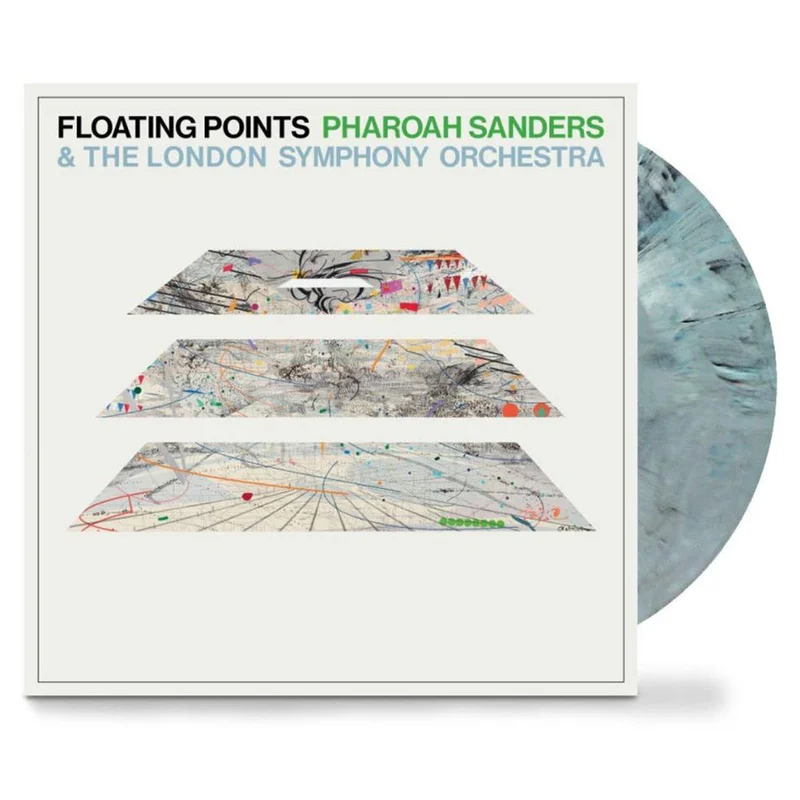 FLOATING POINTS, PHAROAH SANDERS & THE LONDON SYMPHONY ORCHESTRA - Promises (End Of Year Coloured Repress) - LP - Marbled Vinyl
